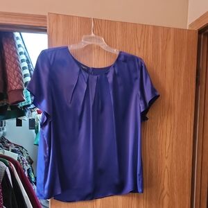 Talbots Royal Blue Blouse
